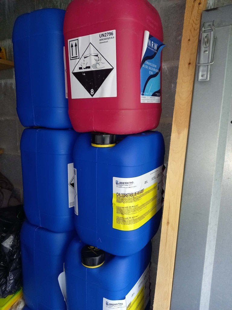Bussen, jerrycans, Autos : Pièces & Accessoires, Enlèvement, Utilisé