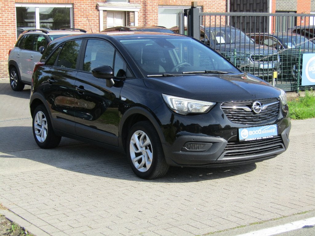 Opel Crossland X 1.2 benzine, Autos, Achat, Euro 6, Boîte manuelle, Noir