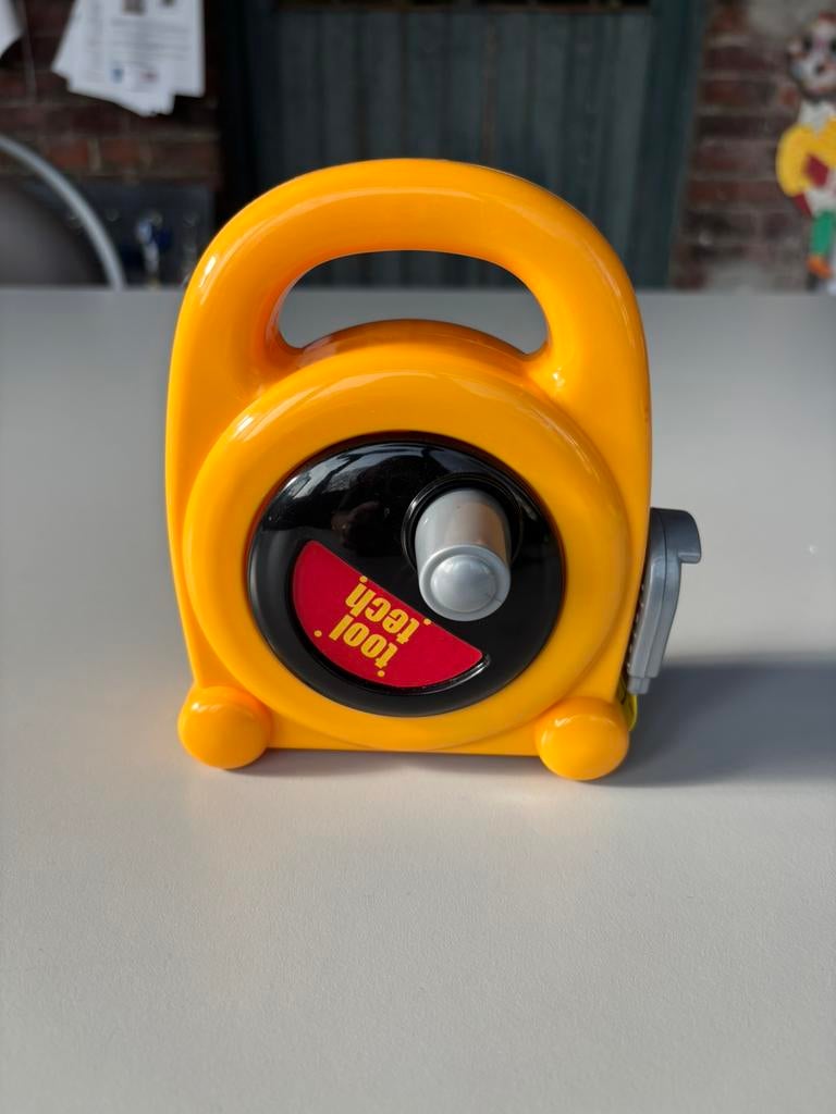 Rolmeter van Tool tech speelgoed, Kinderen en Baby's, Speelgoed | Overig, Zo goed als nieuw, Ophalen