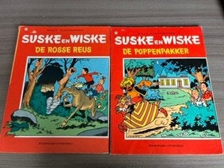 2 Strips suske en wiske, Boeken, Stripverhalen, Meerdere stripboeken, Ophalen of Verzenden, Gelezen, Willy Vandersteen