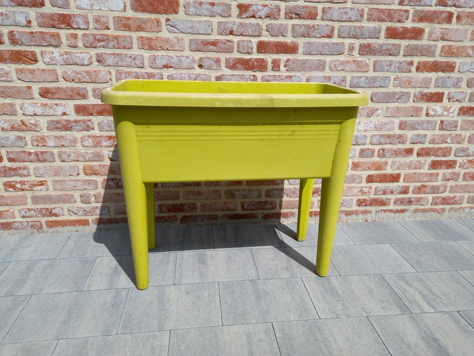 Kruidenbak ELHO kweektafel kleur lime green plantenbak, Ophalen, Kunststof, Gebruikt, Balkon
