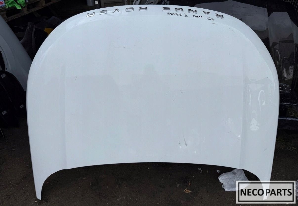 RANGE ROVER EVOQUE II MOTORKAP ORIGINEEL ALLES LEVERBAAR!!, -, Ophalen of Verzenden, Achter, -