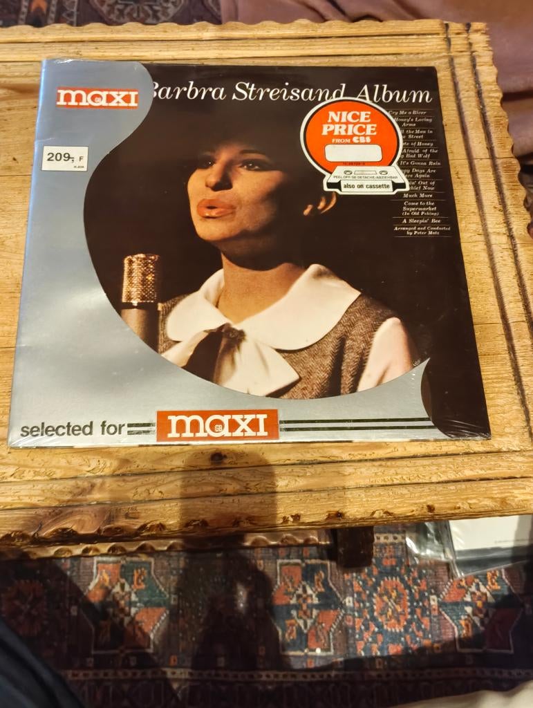 Lp van Barbra Streisand, Verzenden, 1960 - 1969, Nieuw in verpakking, Overige formaten