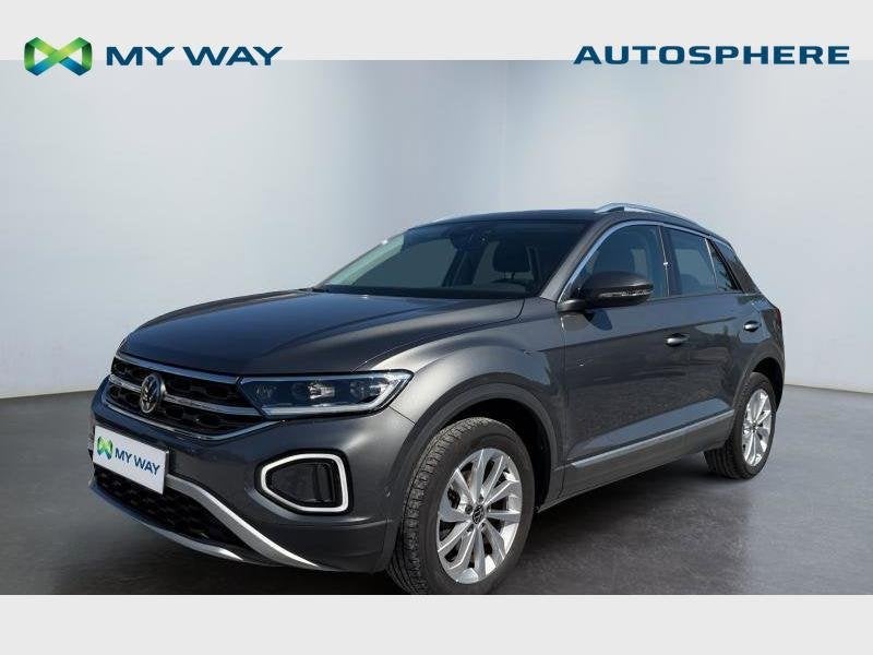 Volkswagen T-Roc T-Roc 1.0 TSI Style, Autos, Argent ou Gris, Achat, Boîte manuelle, Cruise Control