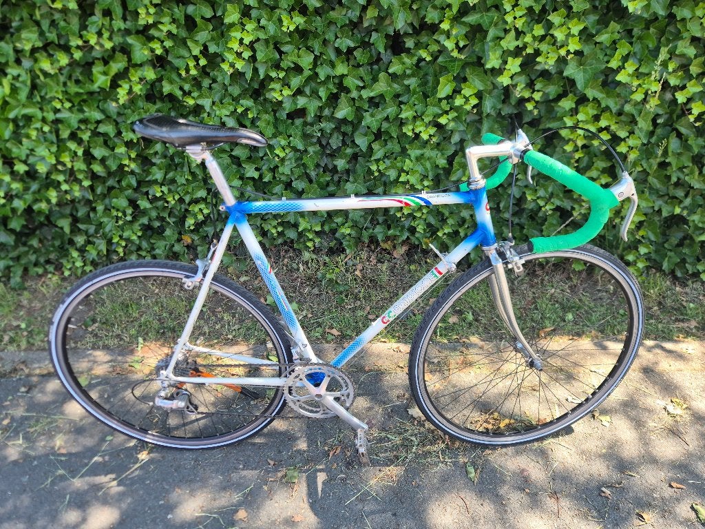 Gerestaureerde Italiaanse Campione racefiets, Fietsen en Brommers, Overige merken, 28 inch, Gebruikt, Staal