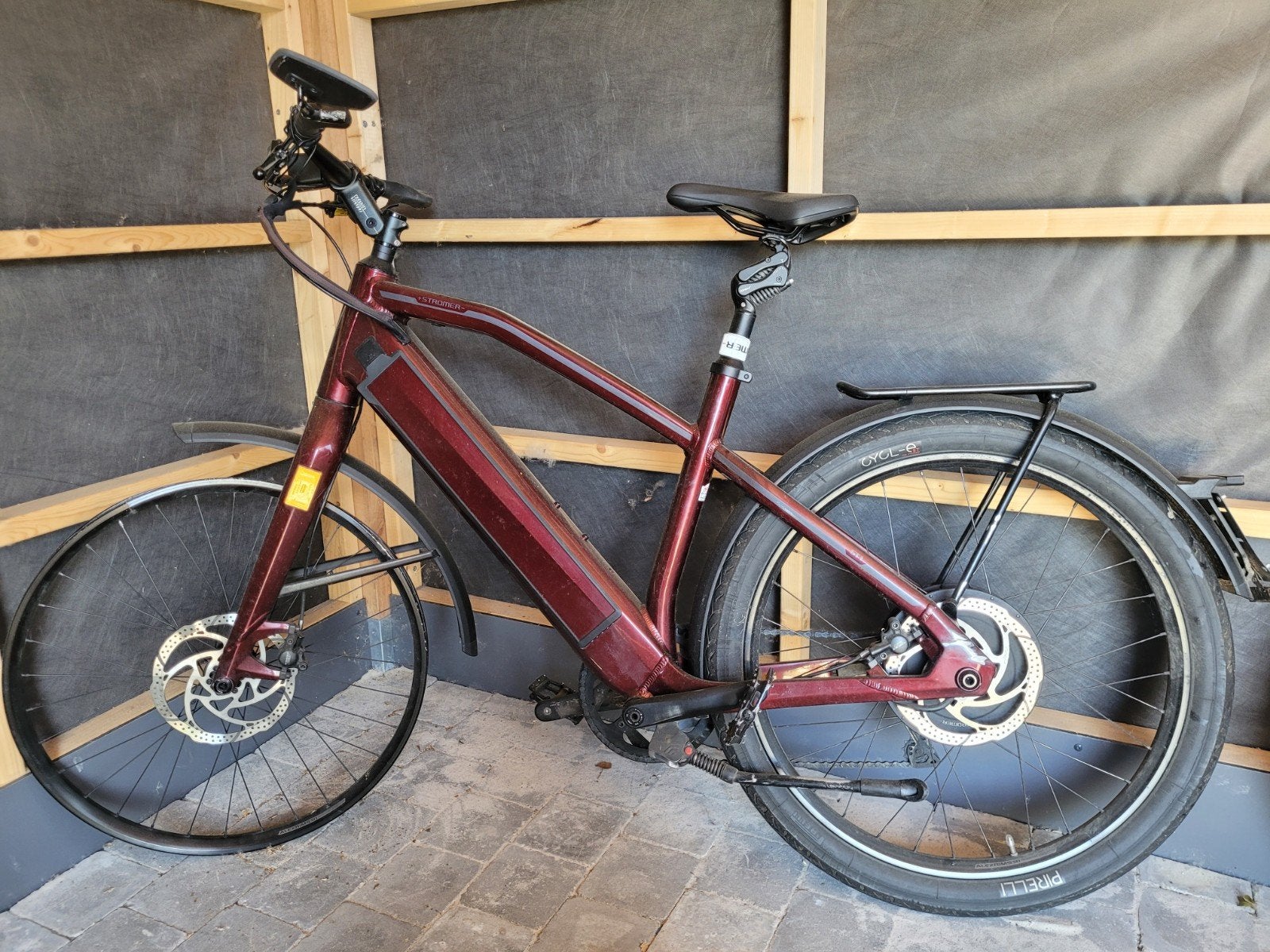 Bordeaux Stromer ST1 Maat Large, Fietsen en Brommers, Ophalen, Schijfrem, Stromer