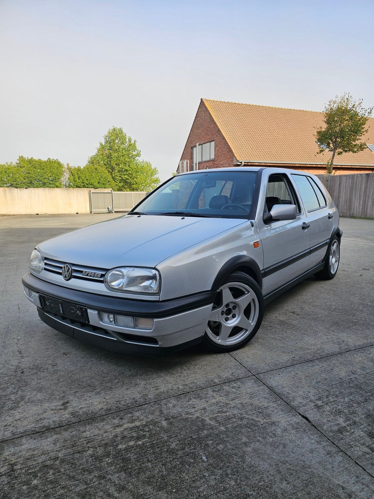 Golf VR6 en parfait état., Cuir, Argent ou Gris, Achat, Noir