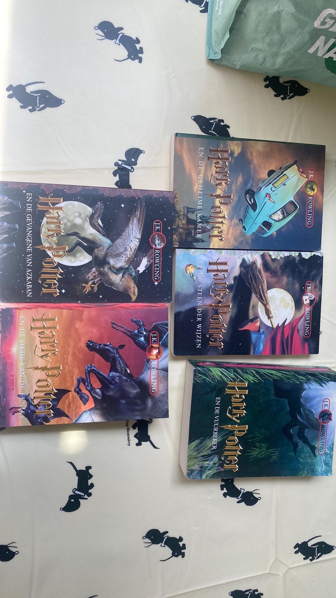 5 Harry Potter boeken, Ophalen, Zo goed als nieuw
