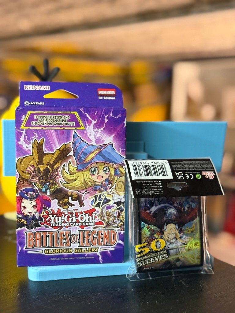 Yu-Gi-Oh Battles of Legend Glorious Gallery anglais + sleeve, Ophalen of Verzenden, Nieuw, Booster