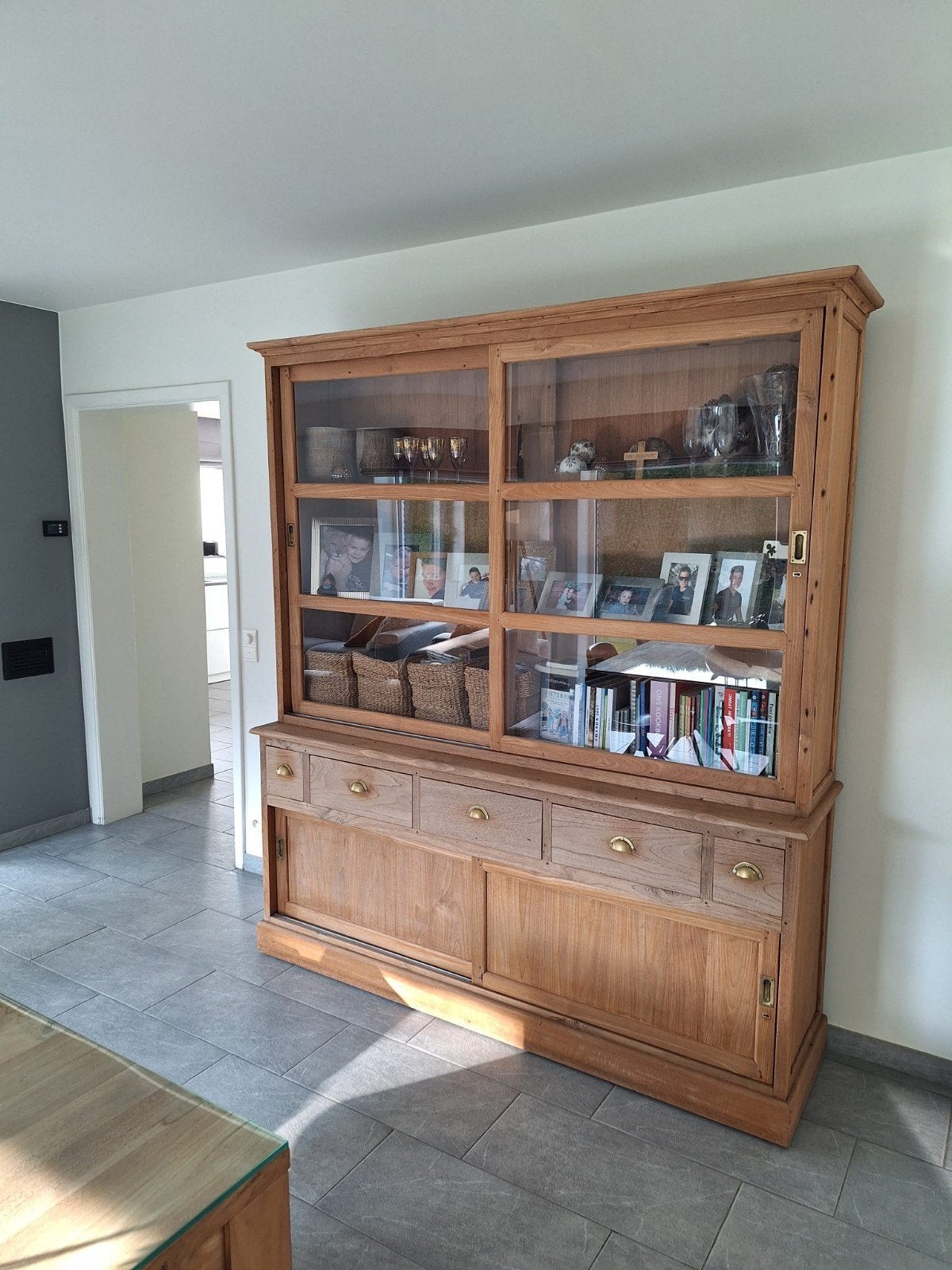 Buffetkast in teak perfecte staat., Ophalen