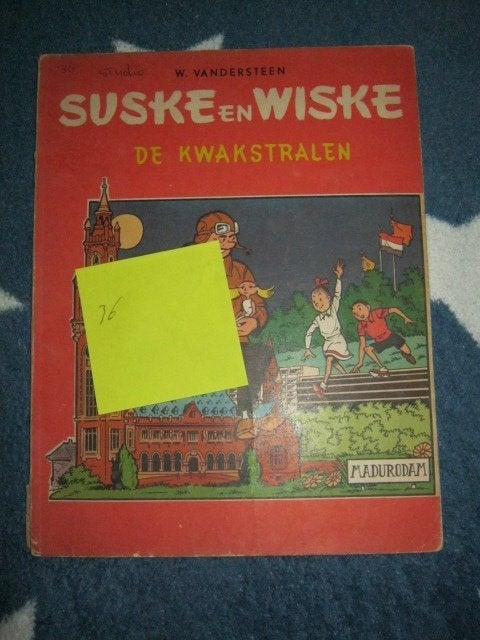 oude strip suske en wiske, Eén stripboek, Ophalen, Gelezen, Willy Vandersteen