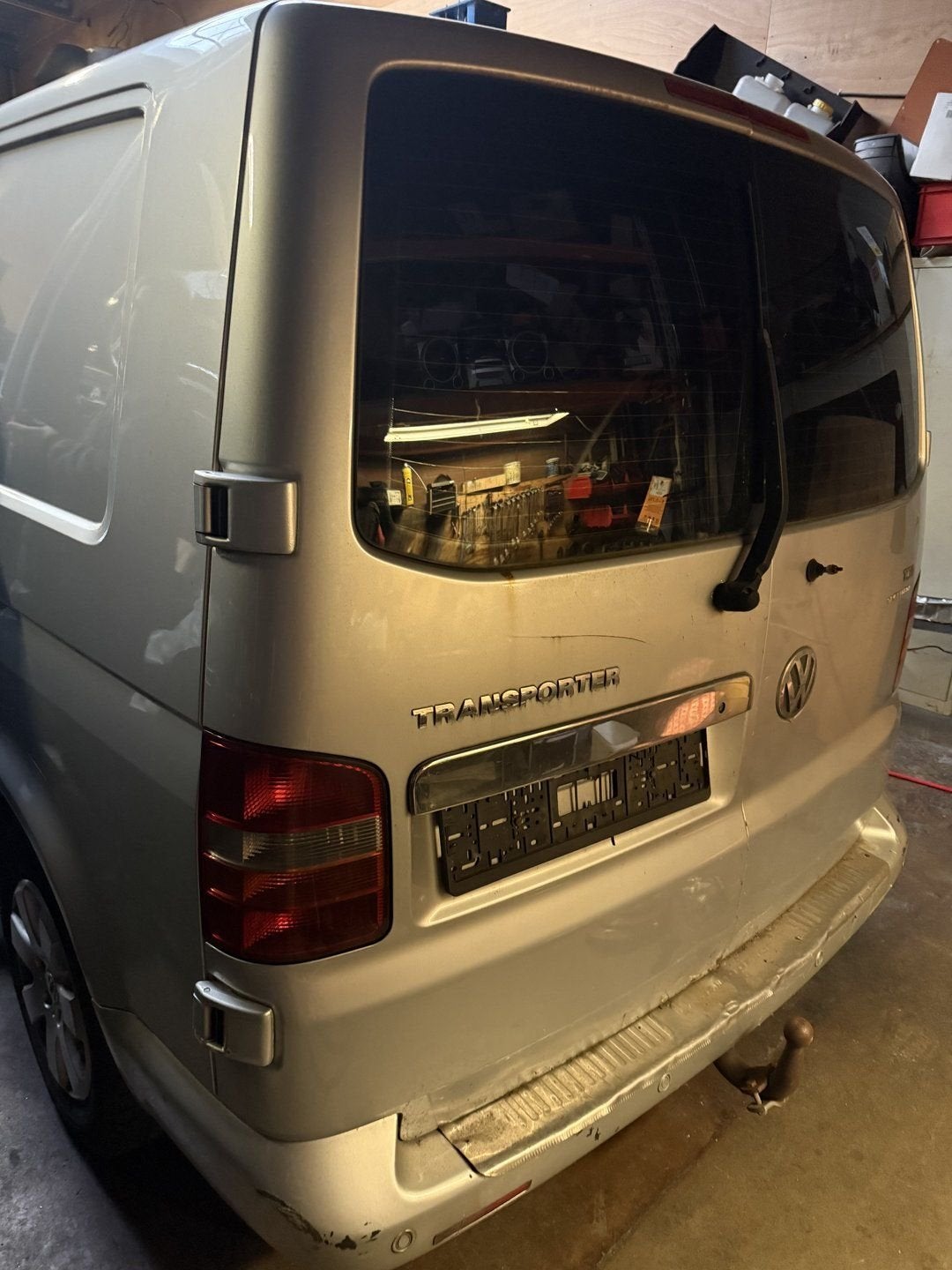 Volkswagen T5 achterdeuren LA7W, Autos : Pièces & Accessoires, Carrosserie & Tôlerie, Haillon arrière, Volkswagen, Arrière, Utilisé