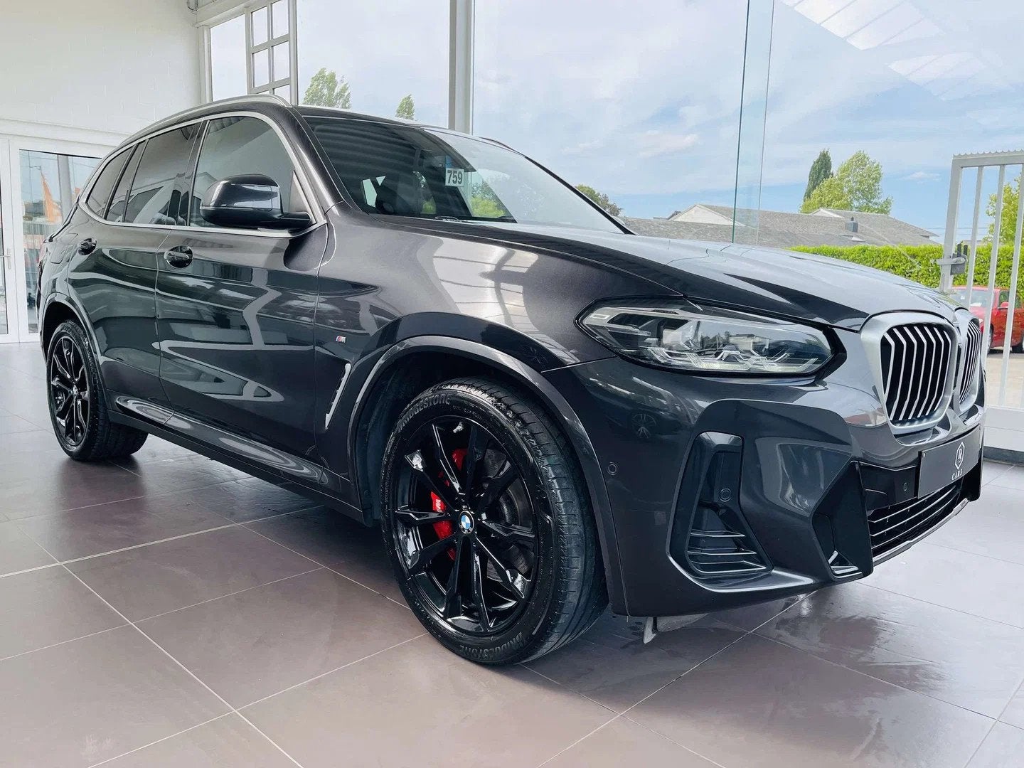 BMW X3 2.0 dA xDrive * GARANTIE + PACK M + LED + CUIR + GPS, Auto's, BMW, Automaat, 4 cilinders, Bedrijf, SUV of Terreinwagen