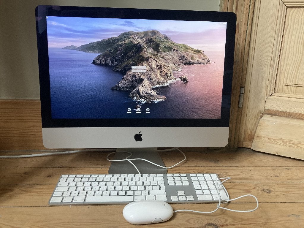 iMac zilver, Computers en Software, Apple Desktops, Gebruikt, iMac, HDD, 3 tot 4 Ghz, 8 GB, Ophalen