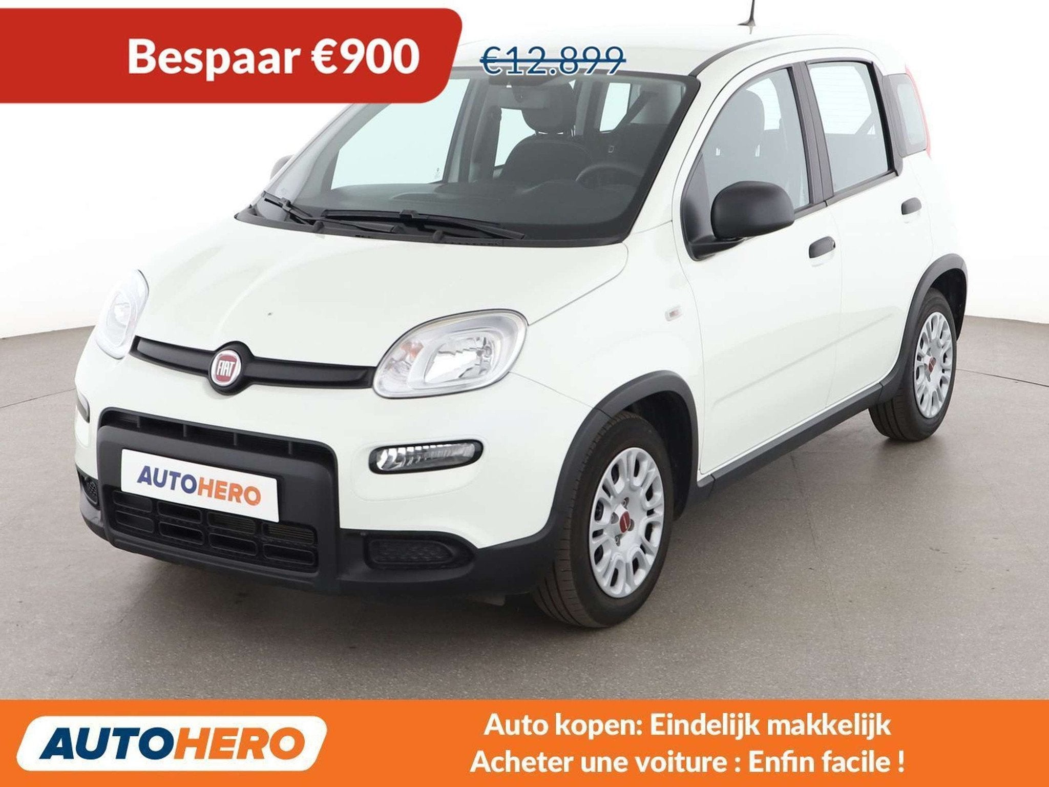Fiat Panda 1.0 Mild-Hybrid (bj 2024), Auto's, 4 zetels, Stof, Gebruikt, Panda