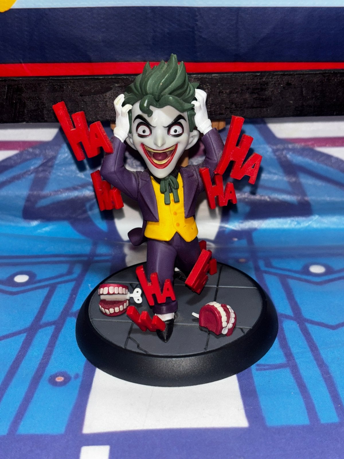 Quantum Mechanix Joker Killing Joke  Q-Fig-figuur, Ophalen of Verzenden, Gebruikt
