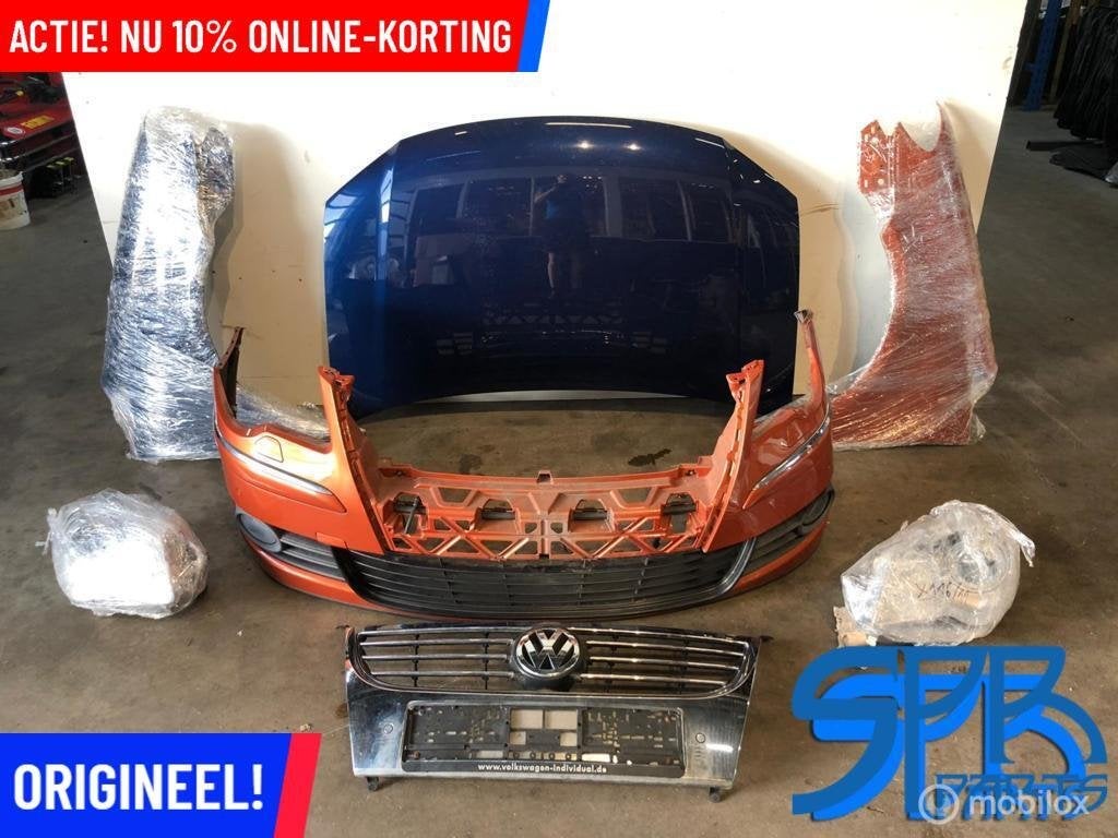 Voorkop LA3U Touran II FACELIFT 1T ('06-'10) XENON PDC SRA, Enlèvement ou Envoi, Volkswagen, Utilisé, Volkswagen