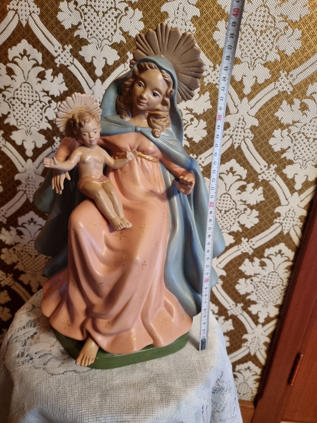 statue de Marie, Enlèvement