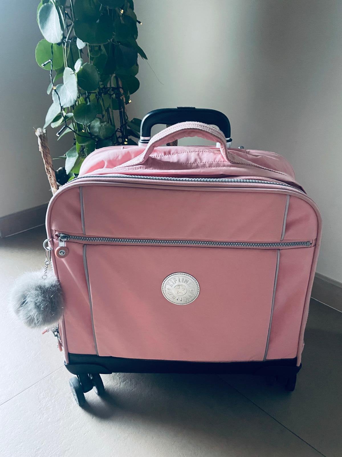 Cartable à roulettes Kipling, Enlèvement, Comme neuf, Rose