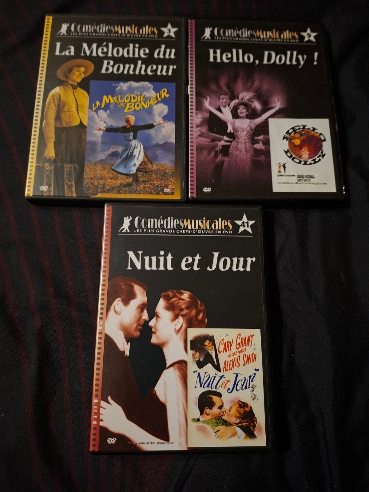 Te koop 3 dvd musicals collectie, Cd's en Dvd's, Inclusief doosje, Romantische komedie, Ophalen of Verzenden, Zo goed als nieuw