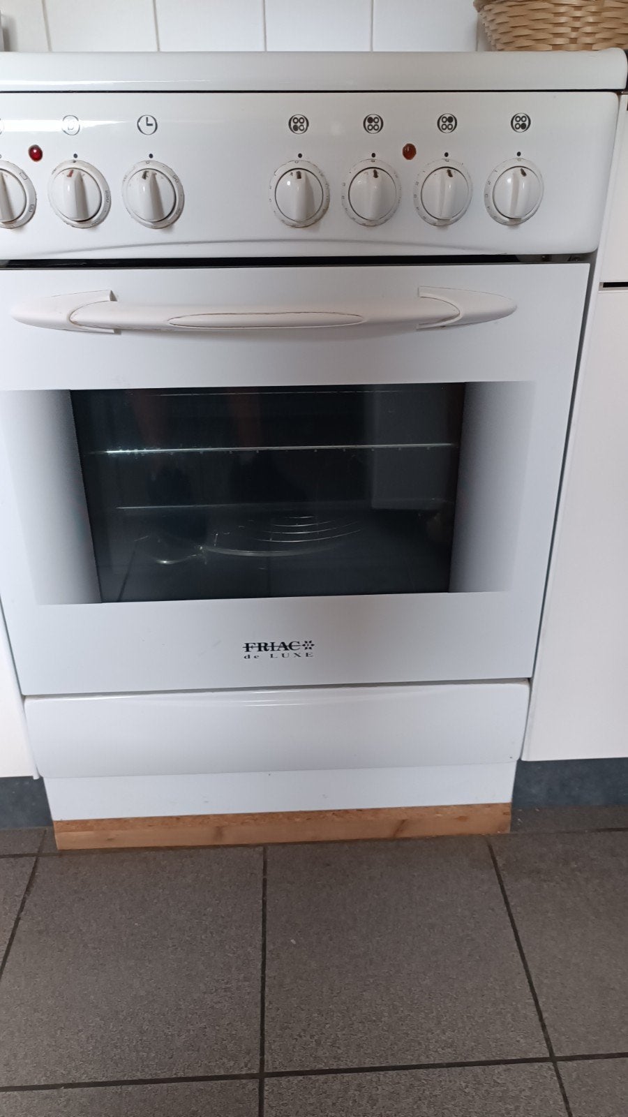 Cuisinière, plaques de cuisson, four, Electroménager, 4 zones de cuisson, Enlèvement, Utilisé, Autoportant
