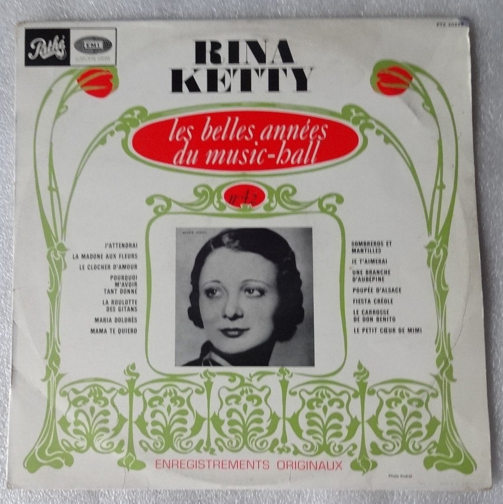 Rina Ketty, Enlèvement ou Envoi, LP