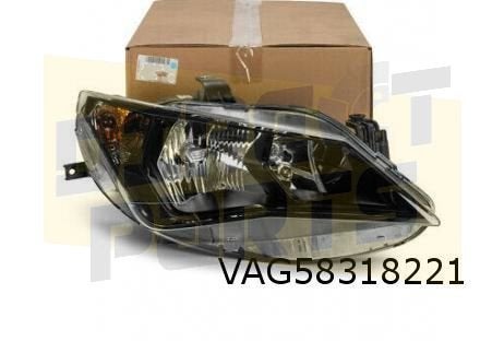 Seat Ibiza (4/12-7/15) Koplamp Links (zwart/versie FR) Origi, Neuf, -, -, -