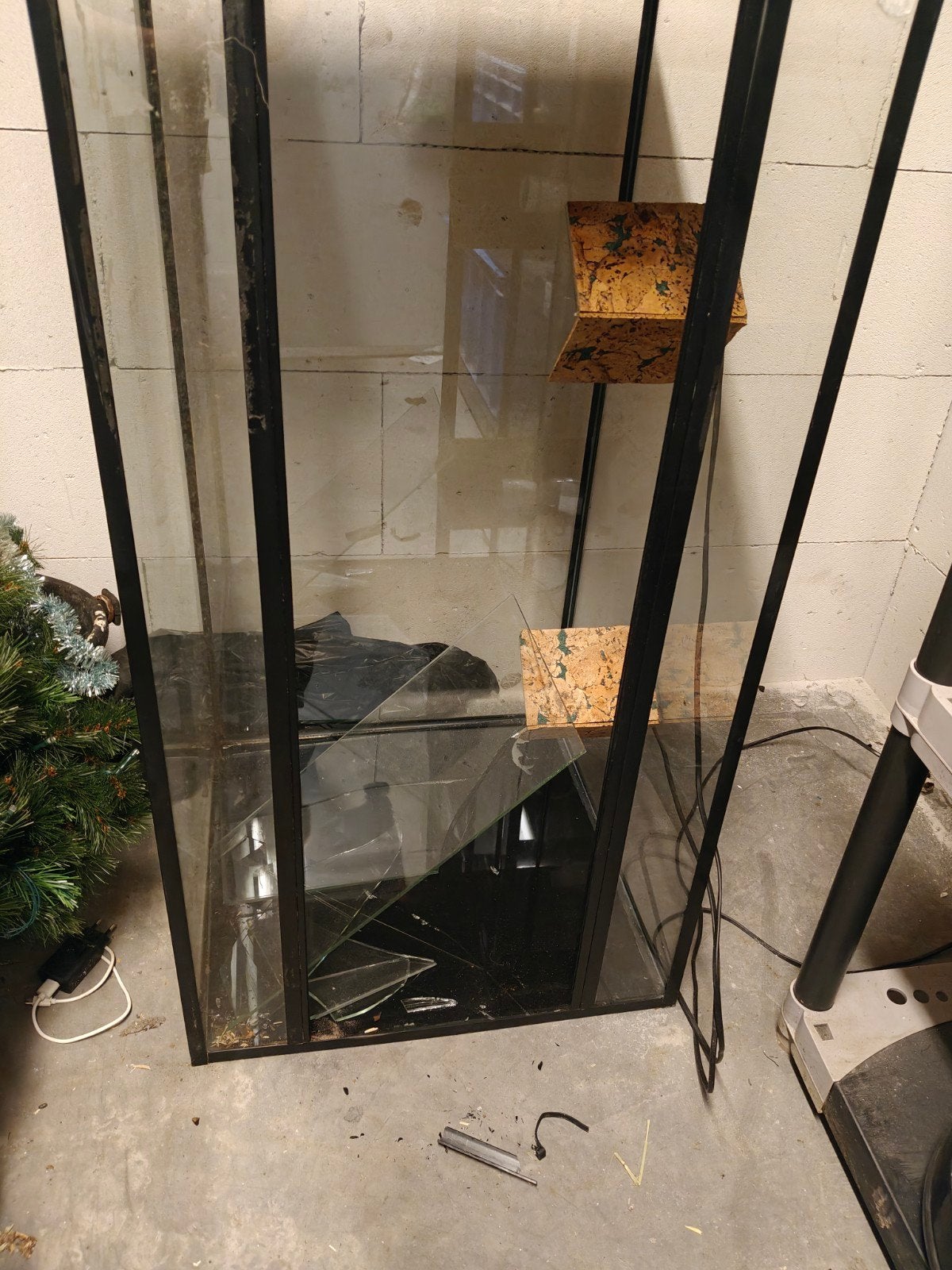 terrarium, Ophalen