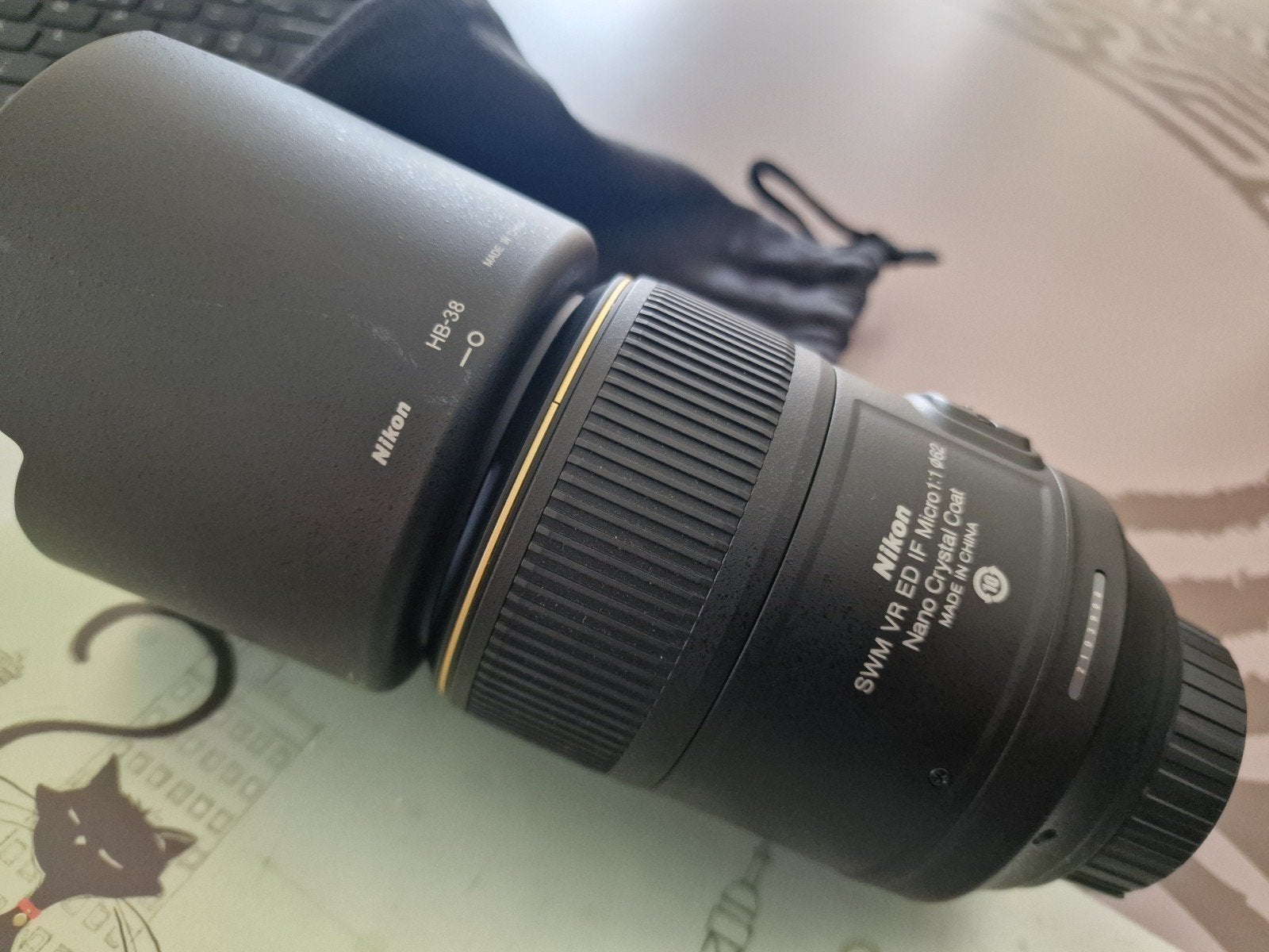 AF-S VR Micro-Nikkor 105mm f/2.8G G marcro objectief, TV, Hi-fi & Vidéo, Photo | Lentilles & Objectifs, Enlèvement, Autofocus