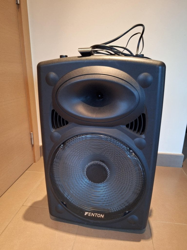 muziekbox FENTON, Audio, Tv en Foto, Luidsprekerboxen, Zo goed als nieuw, 120 watt of meer, Center speaker, Ophalen