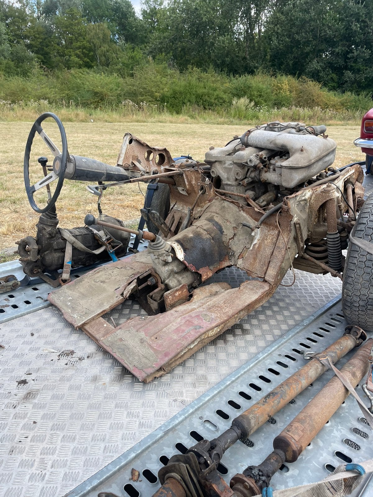 Alfa Romeo 1750 NORD motor + versnelingsbak, Bedrijf, Te koop