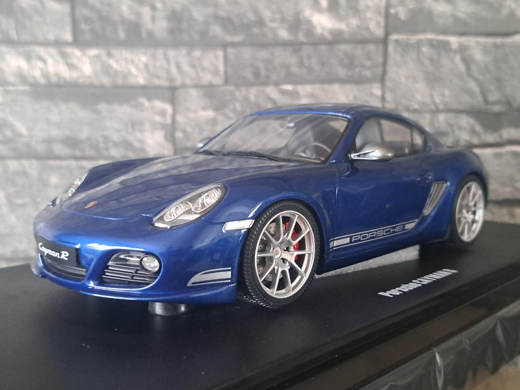 PORSCHE CAYMAN R 1/18ème GT spirit, Hobby en Vrije tijd, Modelauto's | 1:18, Overige merken, GT spirit, Auto, Nieuw