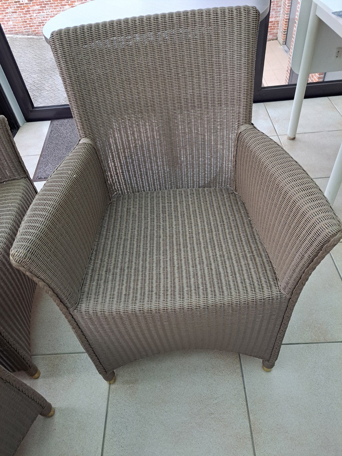 Rieten zetel, Tuin en Terras, Ophalen