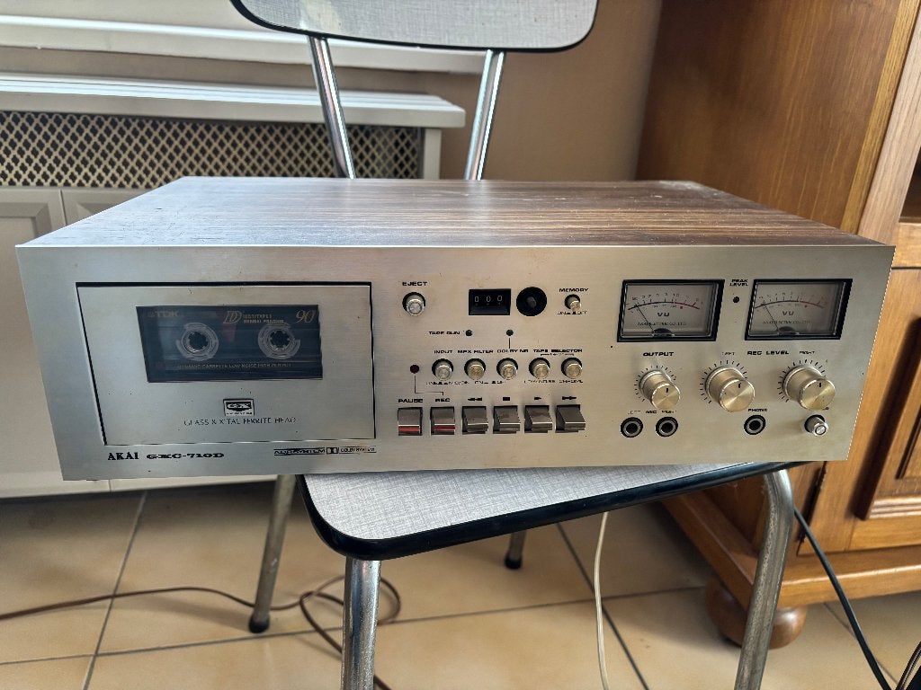 Akai GXC-710D, Audio, Tv en Foto, Cassettedecks, Ophalen, Enkel, Akai