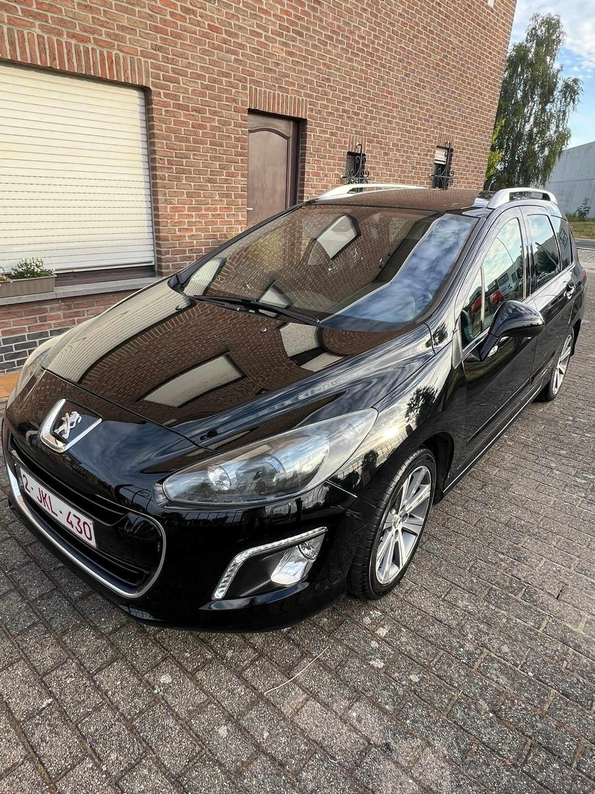 Peugeot 308 SW 1.6 Thp 156pk, Auto's, 4 cilinders, 1600 cc, Parkeersensor, Zwart