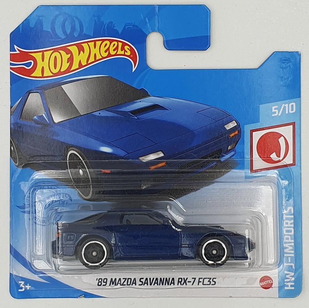 Hot Wheels - HW J-Imports - '89 Mazda Savanna RX-7 FC3S, Neuf, 333 Continental Boulevard, El Segundo, CA 90245, United States