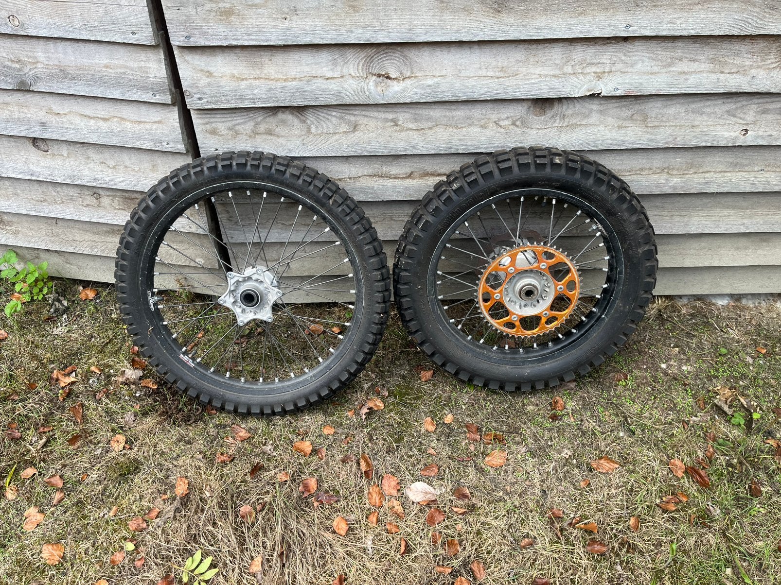 Jante ktm exc, Ophalen