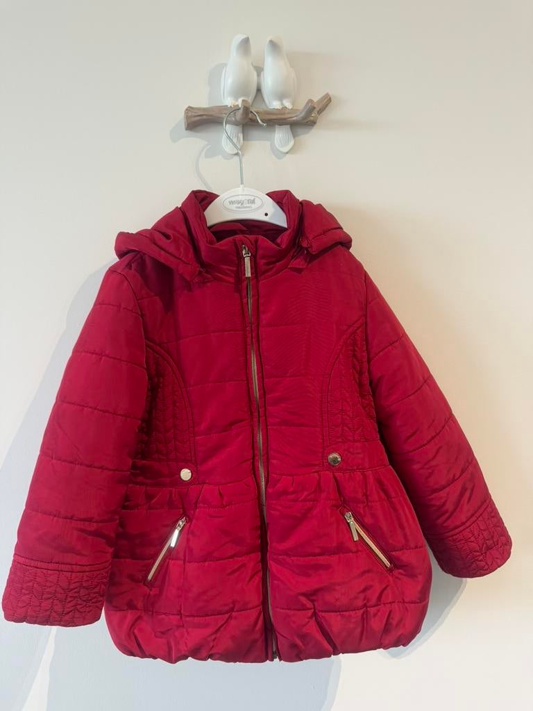 Mayoral winterjas maat 5jaar, Kinderen en Baby's, Kinderkleding | Maat 110, Verzenden, Zo goed als nieuw, Meisje, Jas