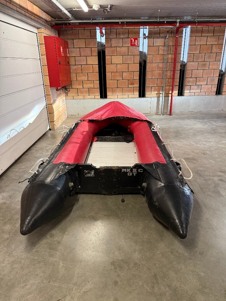 ZODIAC MARK II COMPACT GT opblaasboot in goede staat., Watersport en Boten, Ophalen, Aluminium, Gebruikt, Zodiac