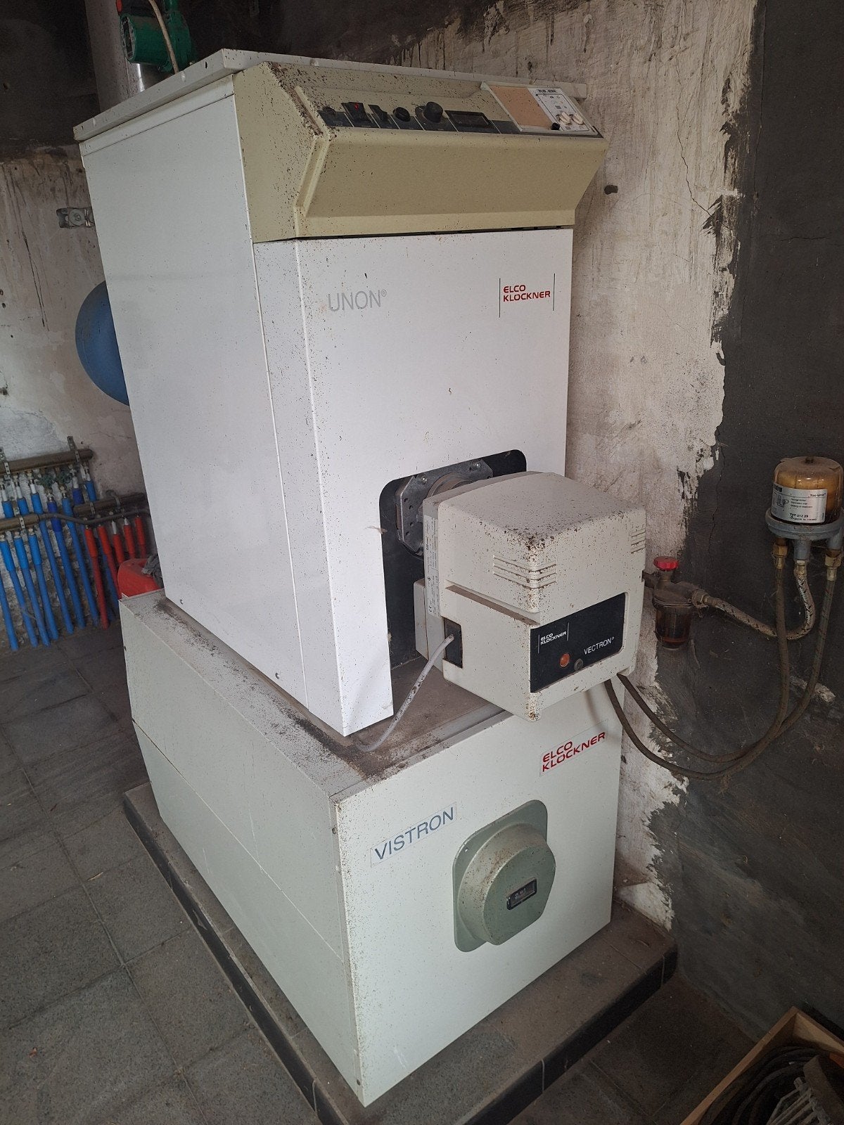 Mazoutketel incl boiler., Ophalen, Boiler