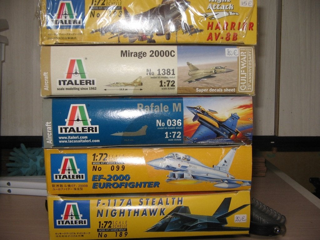 lot italerie bouwdozen van vliegtuigen, Hobby & Loisirs créatifs, Modélisme | Avions & Hélicoptères, Enlèvement, Neuf, Avion, Italeri