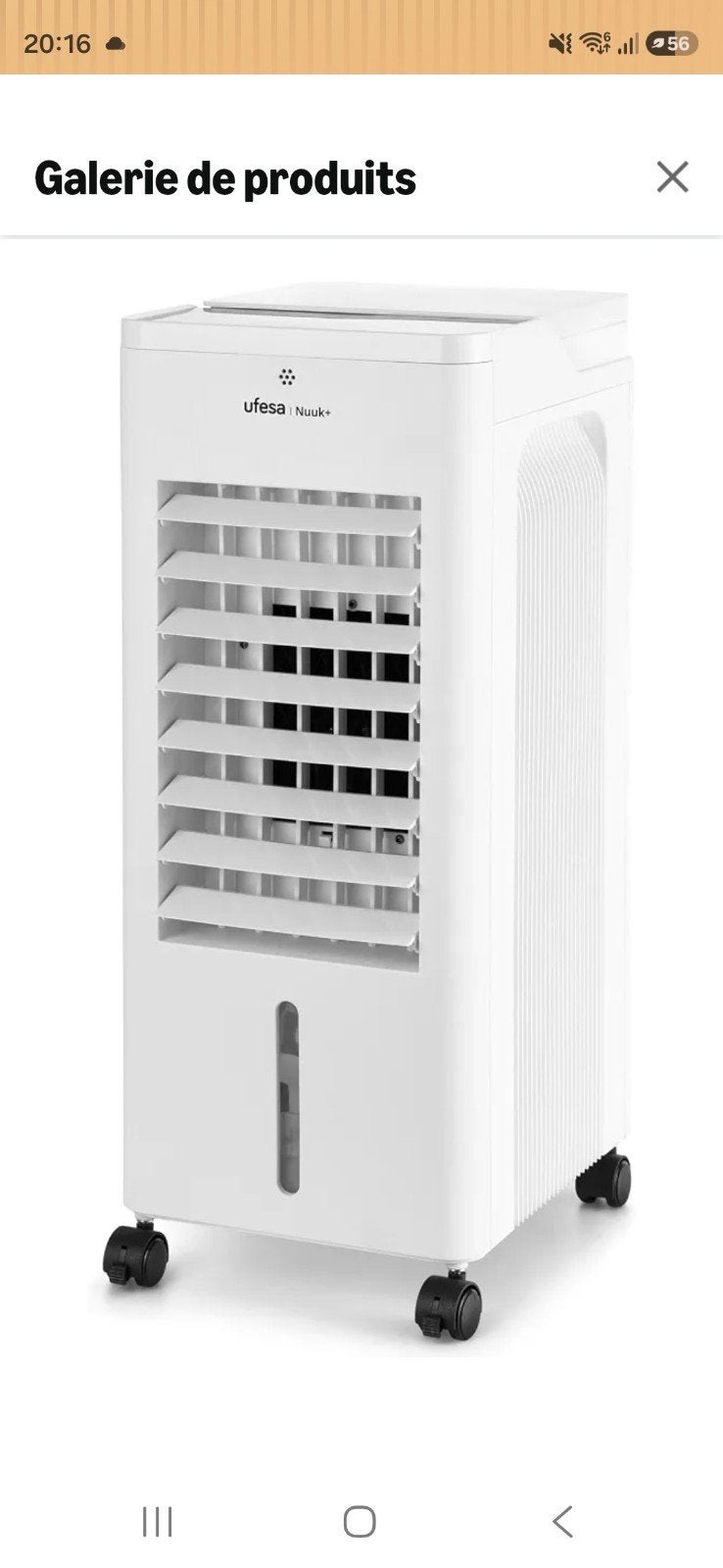 air co refroidisseur, Electroménager, Enlèvement ou Envoi, Comme neuf