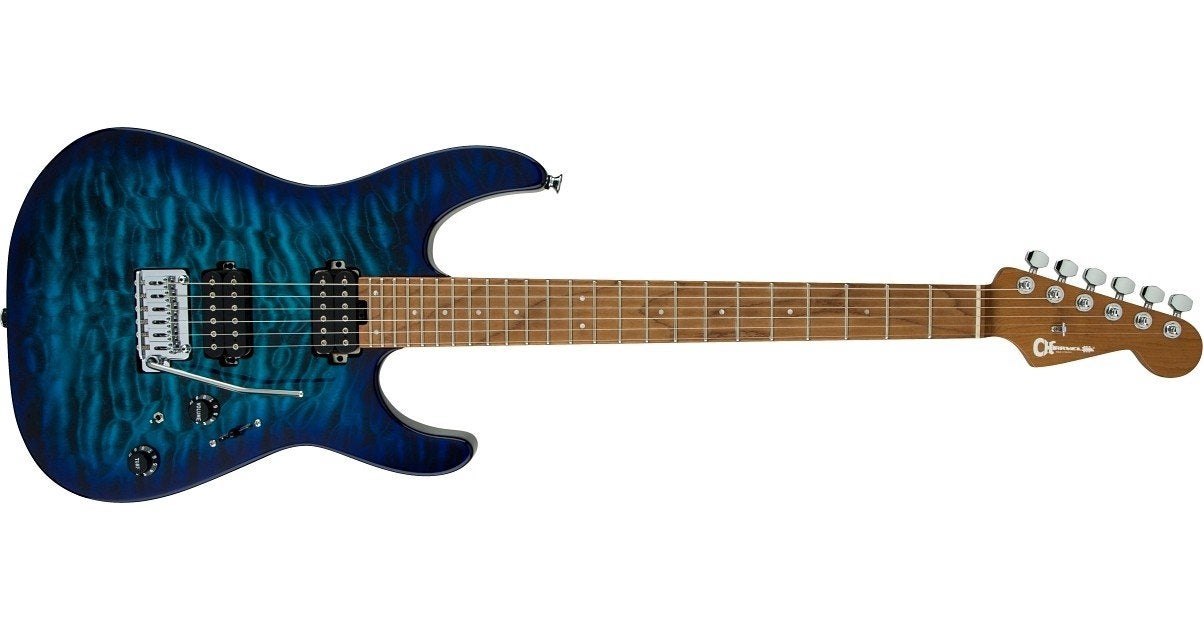 Pro-Mod DK24 HH 2PT CM QM in zeer goede staat, Muziek en Instrumenten, Ophalen of Verzenden, Fender