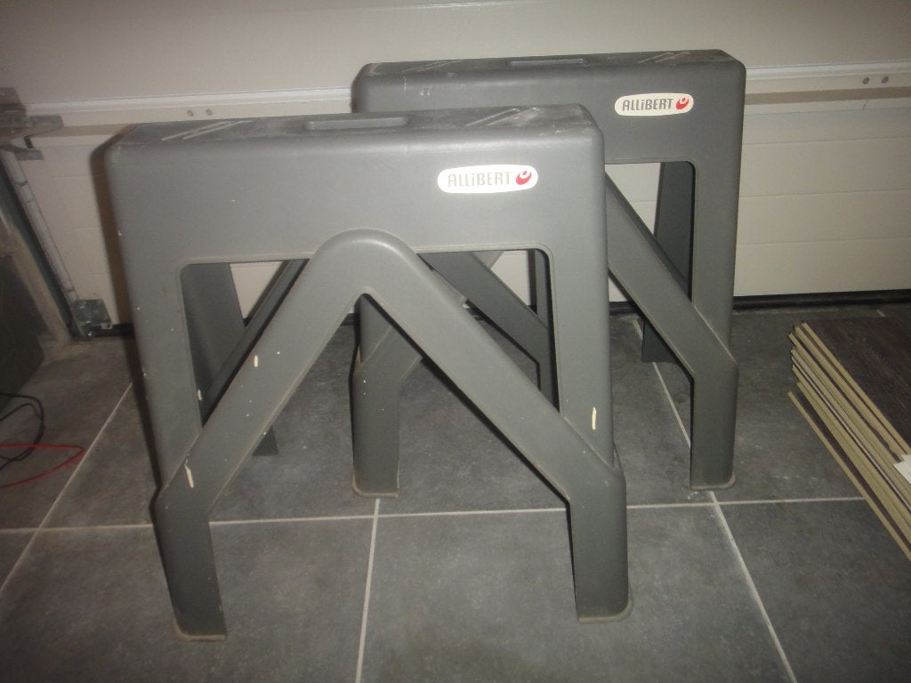 Schraag Schragen Allibert, Doe-het-zelf en Bouw, Steigers, Ophalen, Zo goed als nieuw, Overige typen, Minder dan 2 meter