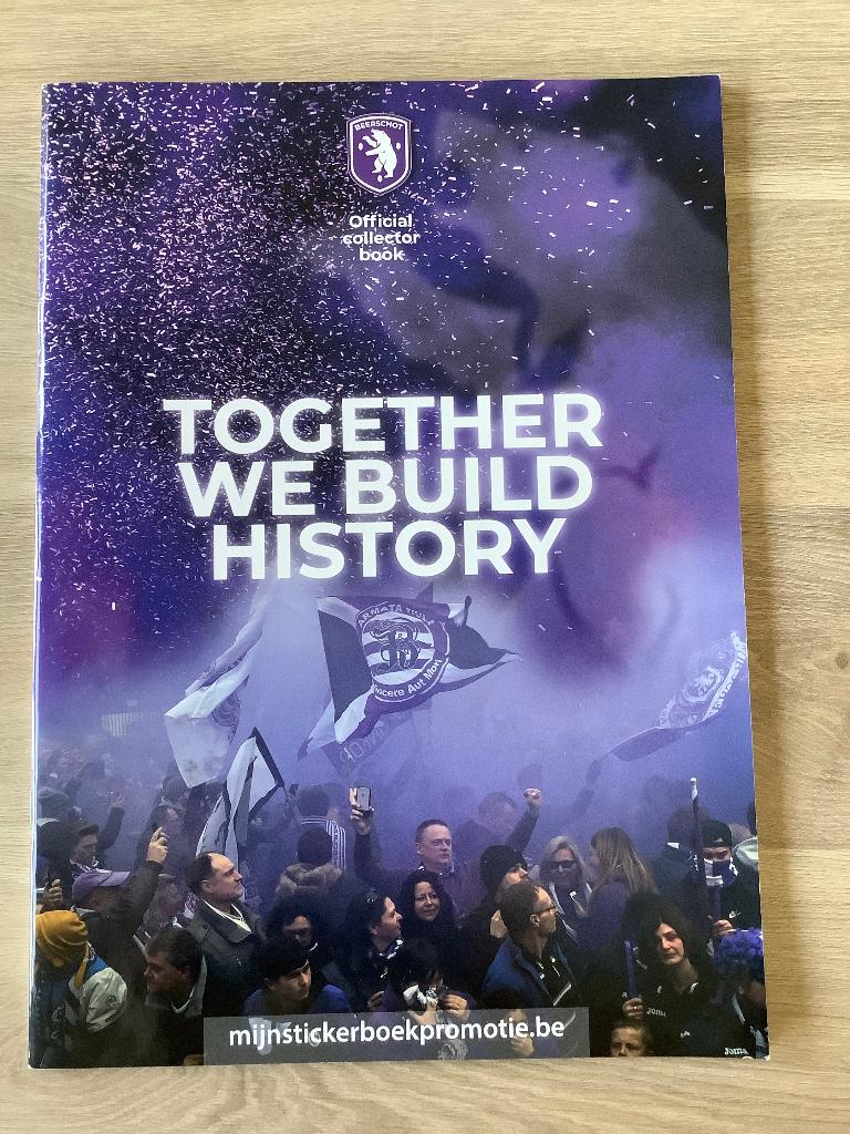 Stickerboek Voetbalclub Beerschot, Verzamelen, Ophalen of Verzenden, Zo goed als nieuw, Poster, Plaatje of Sticker