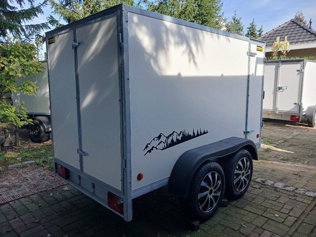 gesloten aanhangwagens divers model, Enlèvement, Comme neuf