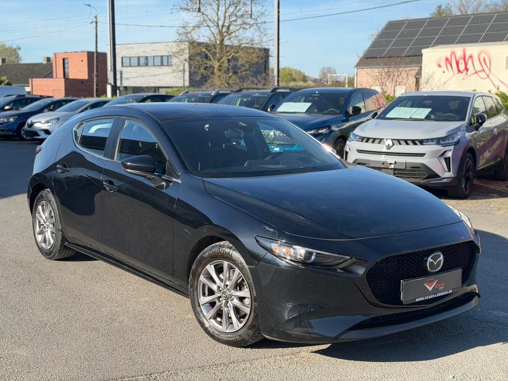 Mazda 3 hyrbide automaat 1ste eig. FULL OPTION+ keuring, gar, Auto's, Mazda, Euro 6, Bedrijf, Hybride Elektrisch/Benzine, Te koop