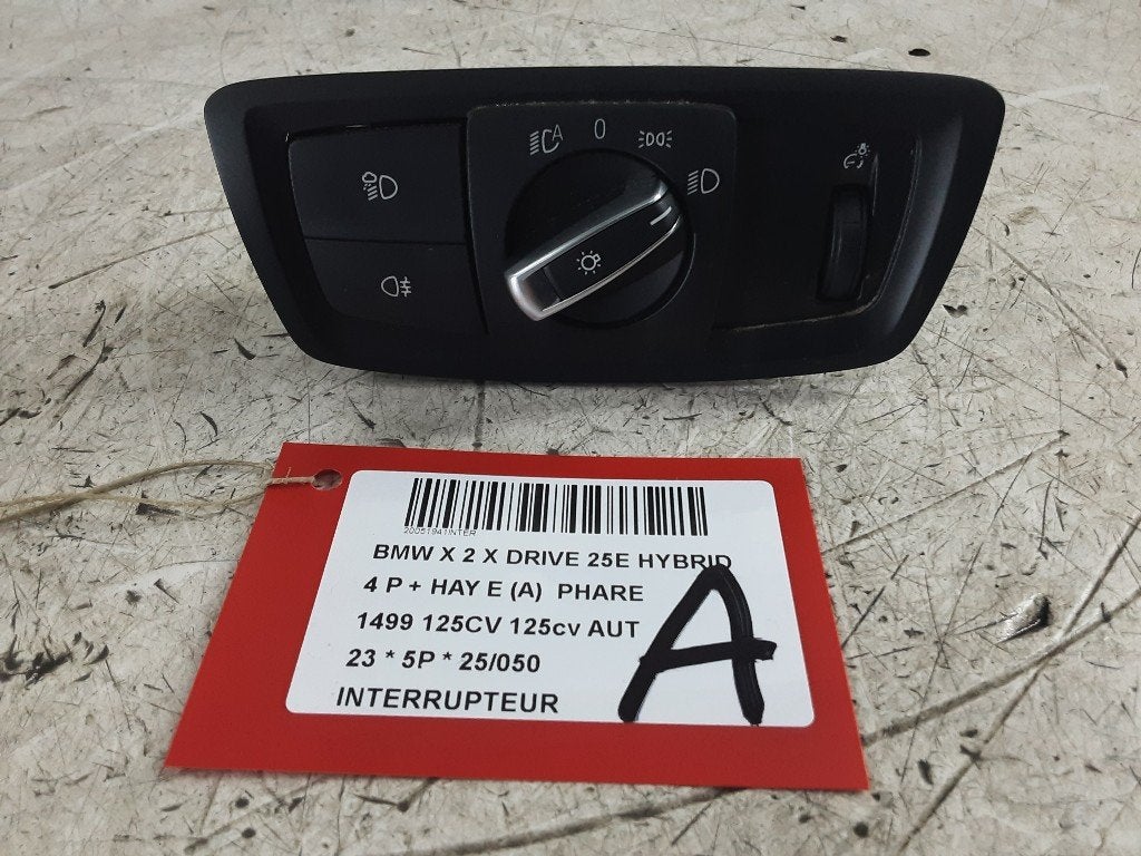 COMMUTATEUR BMW X2 (F39) (01-2017/10-2023) (987789202), Mevr. I. Hauben, Utilisé, BMW, Rue de l'Espoir 34 34
4030  GRIVEGNÉE, BE