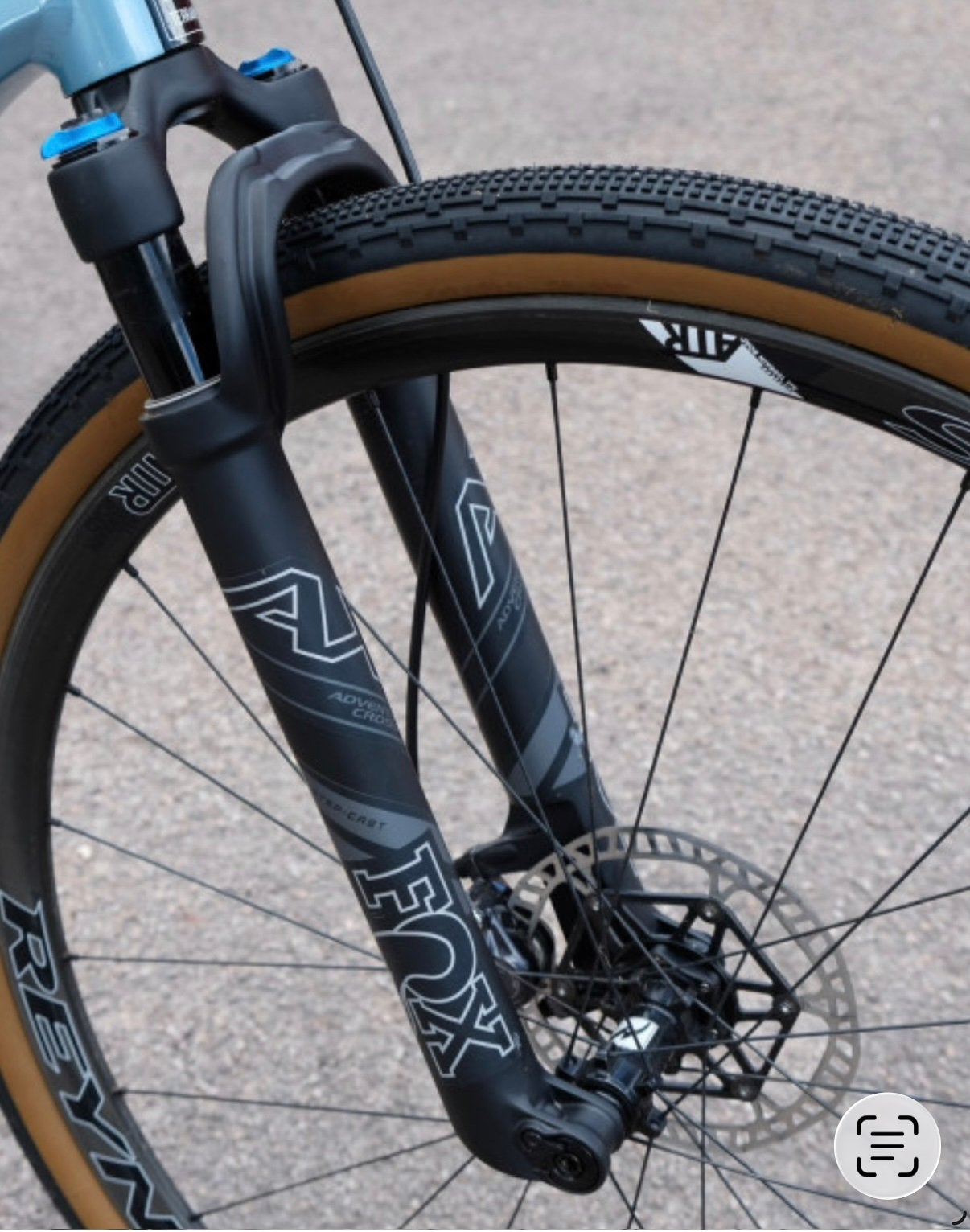 Fourche à gravier FOX AX, Vélos & Vélomoteurs, Vélos Pièces, Enlèvement, Comme neuf, Gravelbike, Fourche avant