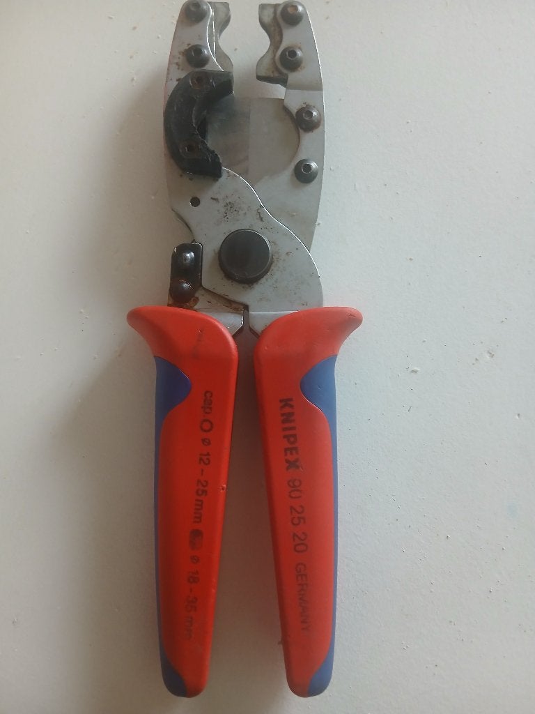 Coupe tube knipex, Bricolage & Construction, Enlèvement, Utilisé, Pince, Knipex